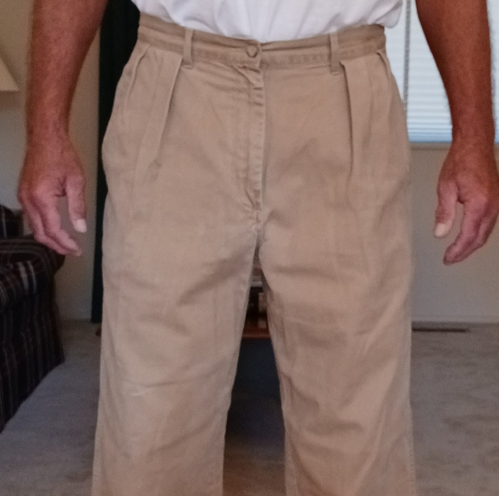 Ralph Lauren Polo Pleated Khakis Slacks